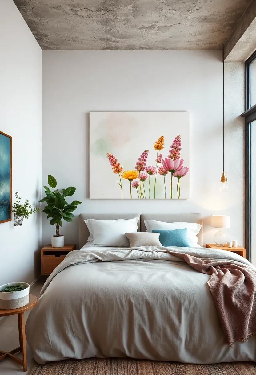 vintage vibes: Find inspiration in vintage watercolor art styles that bring nostalgic charm and a sense of history to your bedroom’s aesthetic