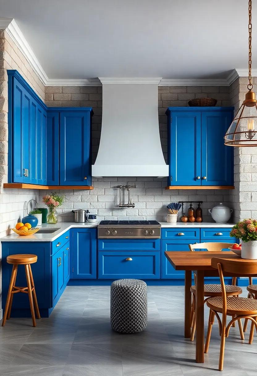 Royal Blue: Command attention with Royal ​Blue, a regal hue that transforms any kitchen ‌into a space⁣ fit for royalty, exuding confidence ​and style