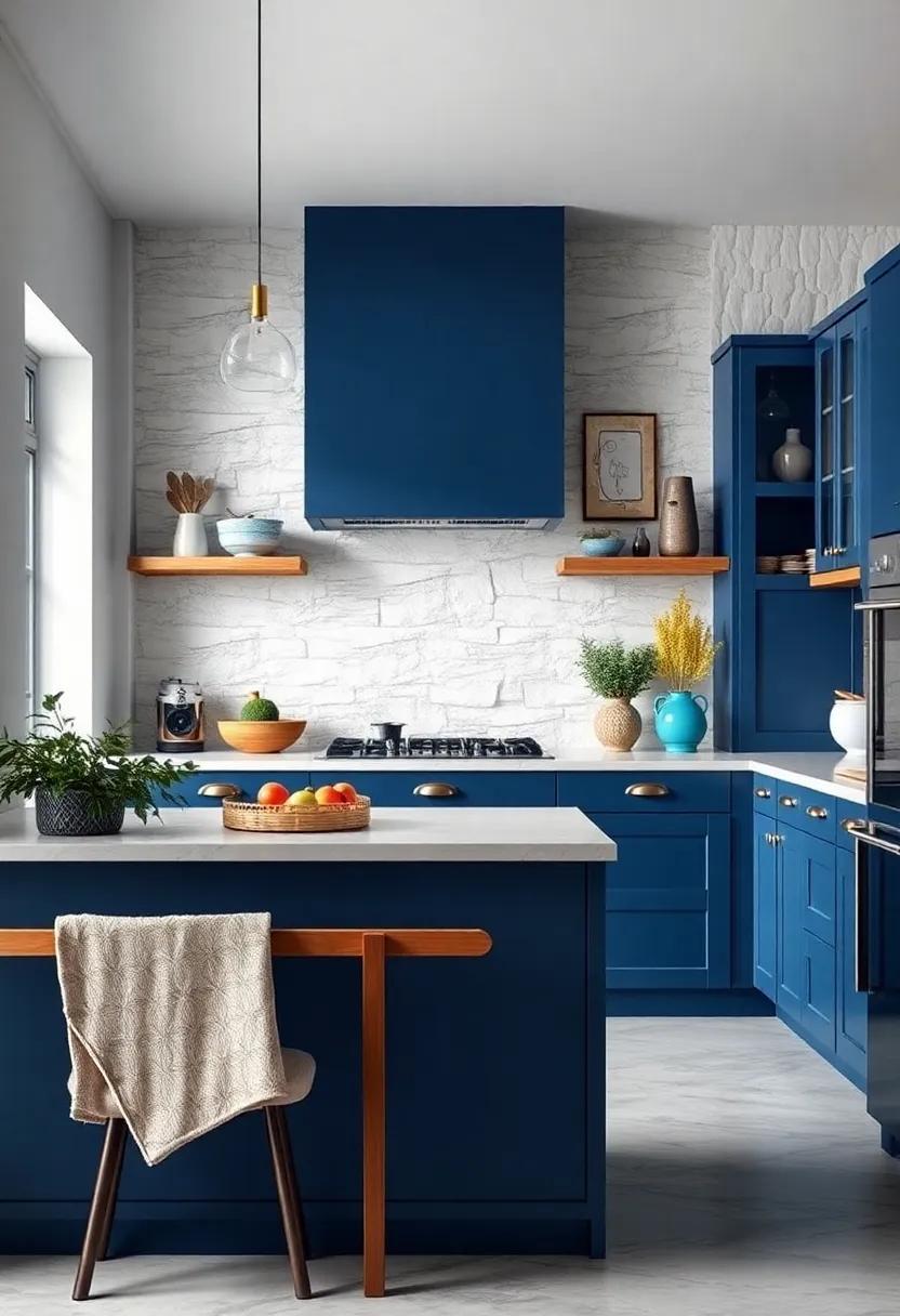 Steel Blue: A contemporary twist on traditional blues,Steel Blue balances edginess with calm,ideal for modern kitchen aesthetics