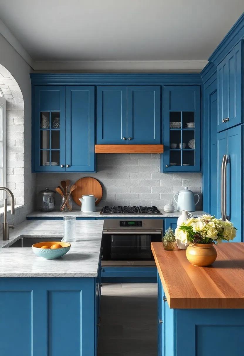 Deep⁣ Pond Blue: Inspired by serene waters, Deep⁢ Pond Blue creates a⁣ tranquil environment that encourages relaxation and creativity in the kitchen