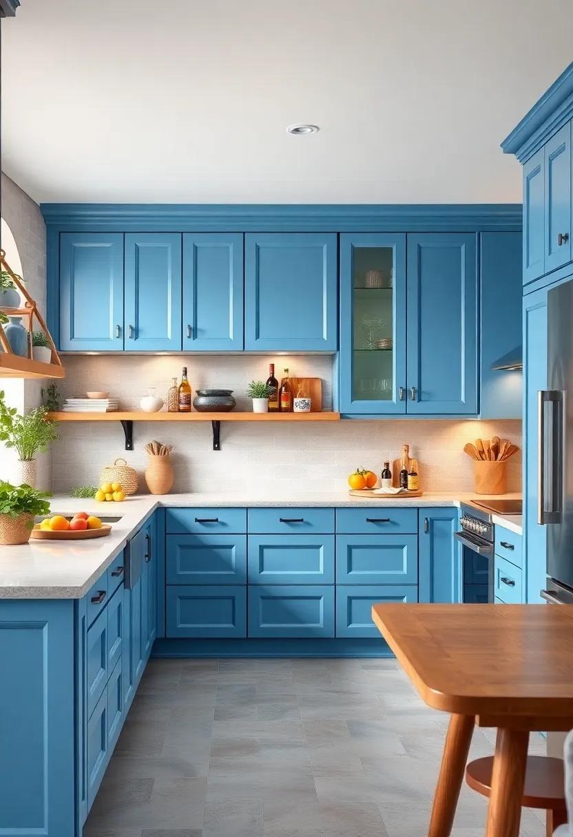 Sky Blue: Embrace the lightness of a clear sky with this refreshing hue that brightens up your⁣ culinary space while maintaining a serene atmosphere
