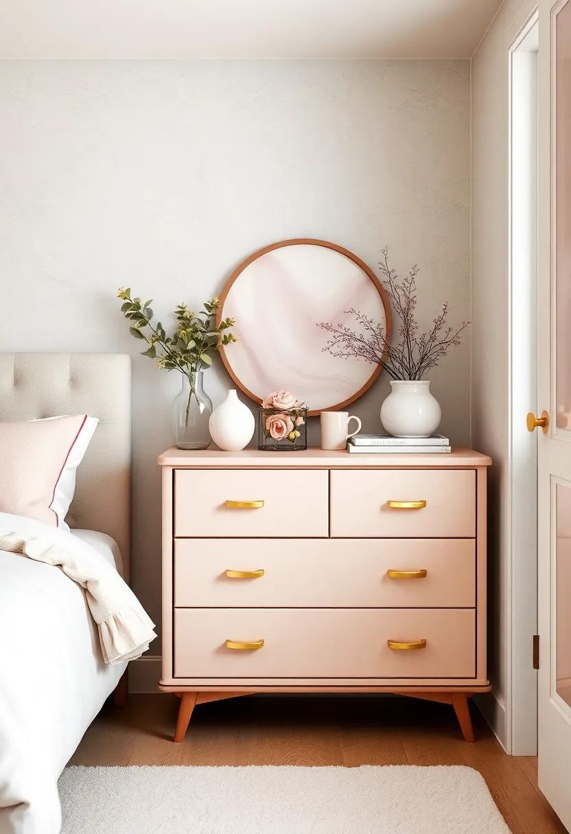 chic Drawer pulls: Upgrade⁣ dresser ⁢pulls to ⁤sleek gold handles to ‍enhance ⁢the furniture’s aesthetic appeal