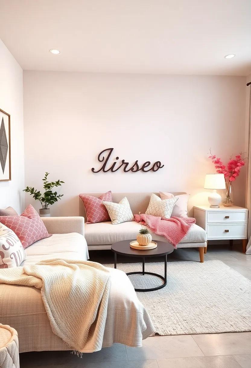 Personalized Touches:⁣ Showcase personal items,⁣ like a custom ​name sign‍ in elegant script, to add a⁣ personal ​flair to the decor