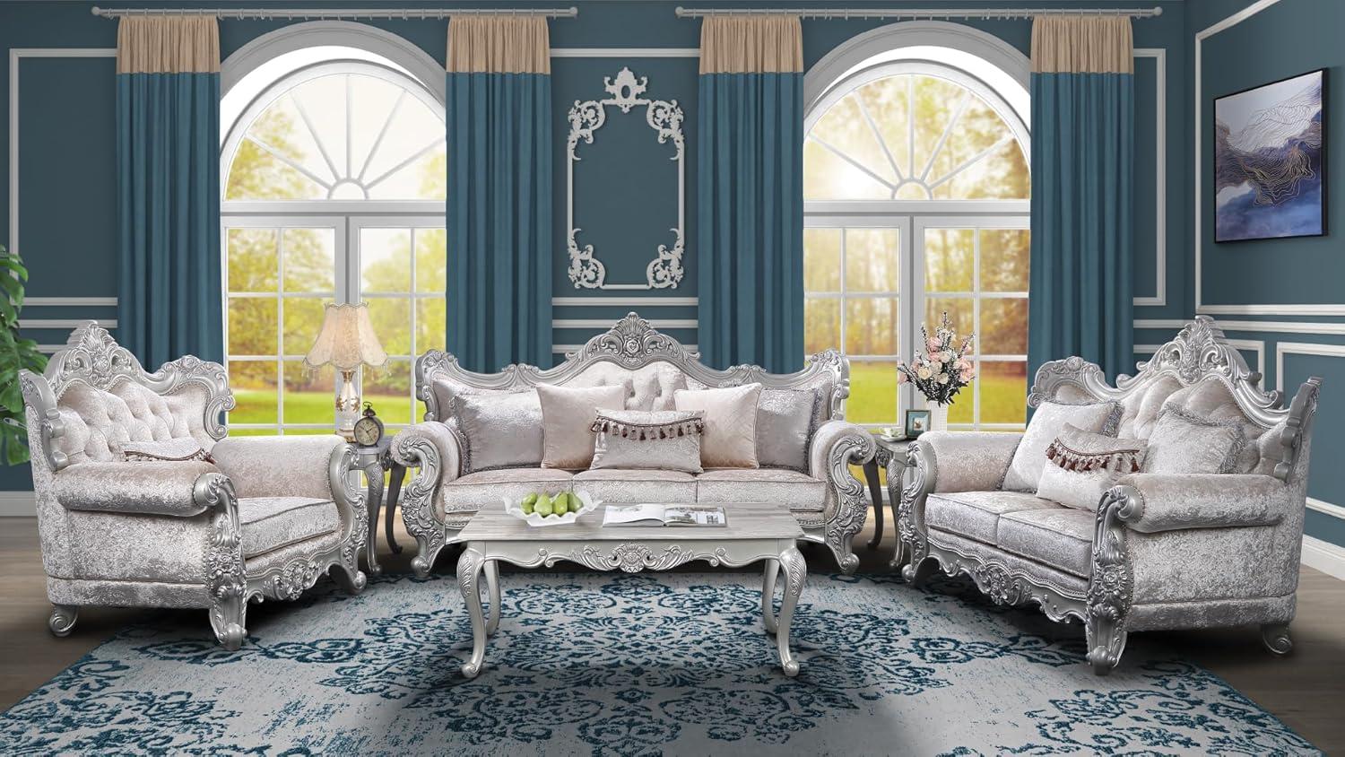 TDZXQQ Elegant 5-Piece Living Room Set that fits your space TDZXQQ Elegant 5-Piece Living Room Set that fits your space