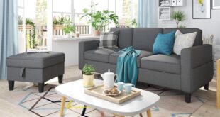 Sunrise Coast Convertible Sectional Sofa — fits your loft