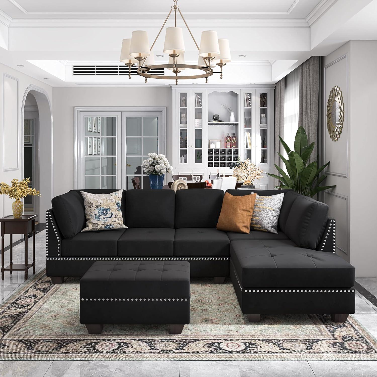 Harper & Bright Designs Sectional Sofa Set: your living area