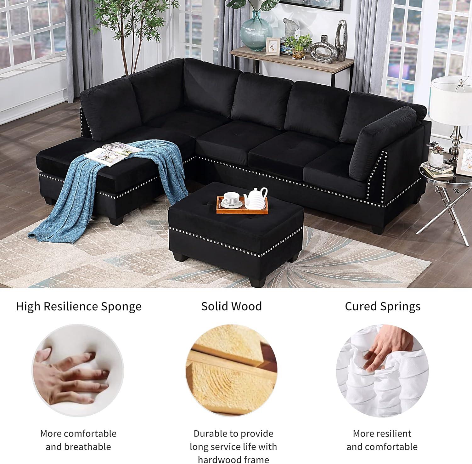 Harper & Bright Designs Sectional sofa Set: your living area