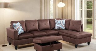 L Shaped Sectional Sofa With Ottoman Your Everyday Corner