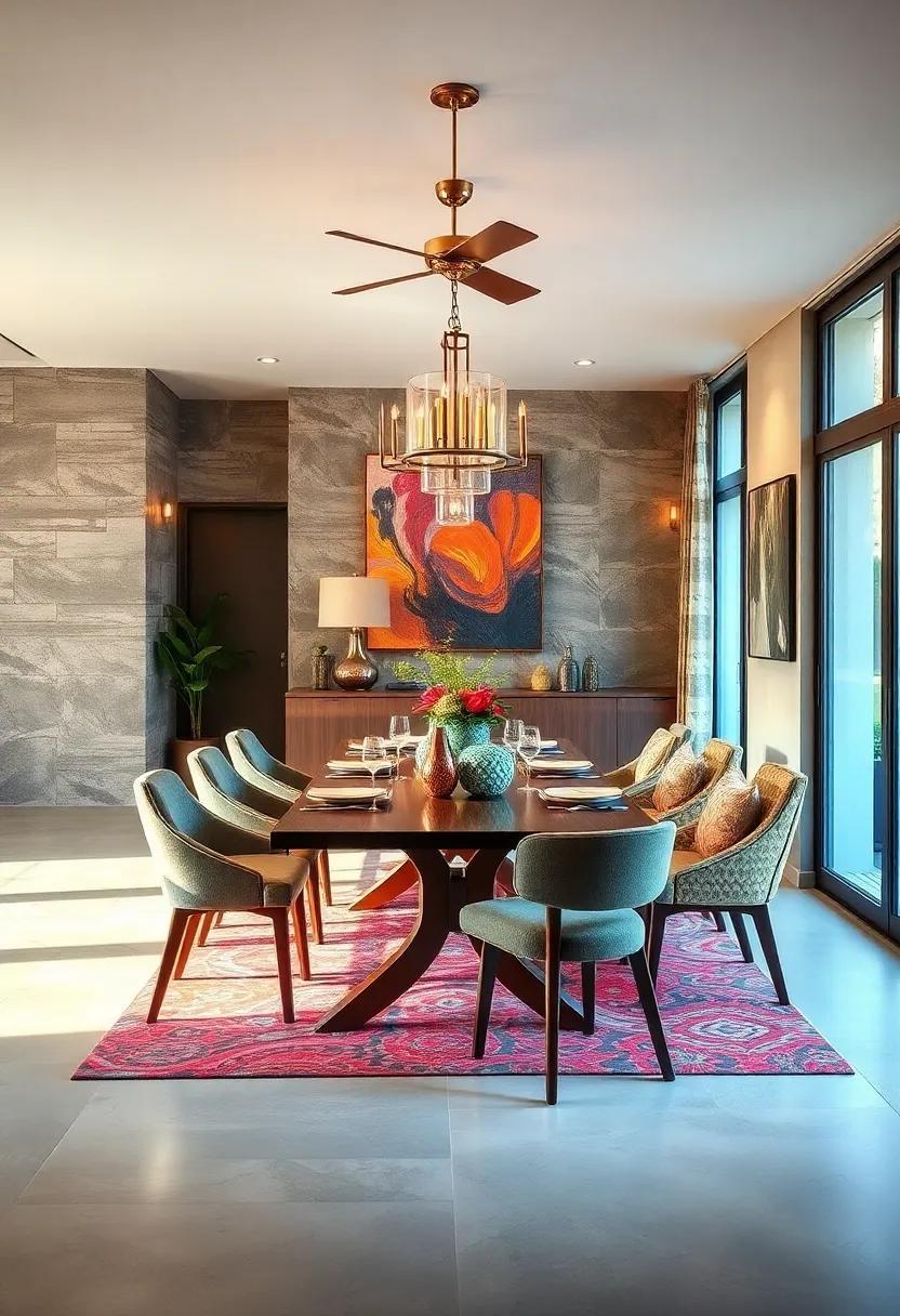 Embrace Eclecticism: Designing a Bold Print Dining Room That Tells Your Story Embrace Eclecticism: Designing a Bold Print Dining Room That Tells Your Story