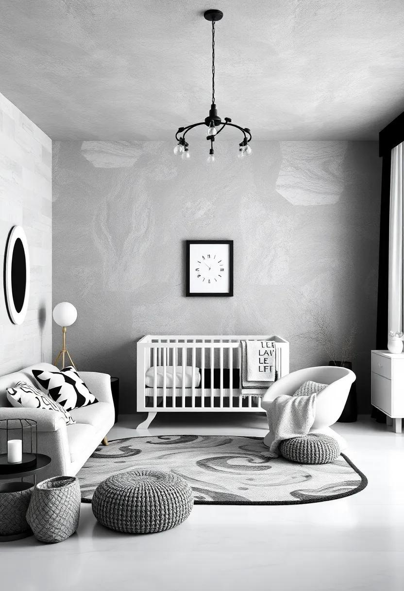 27 Chic Black and White Nursery Concepts to Inspire Your Dream Baby Room Design