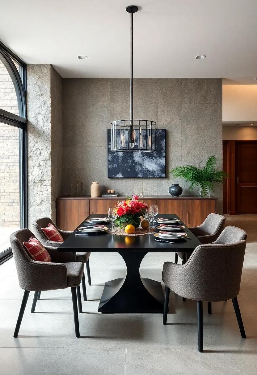 29 Inspiring Black Dining Table Decor Ideas to Elevate Your Dining Experience 29 Inspiring Black Dining Table Decor Ideas to Elevate Your Dining Experience