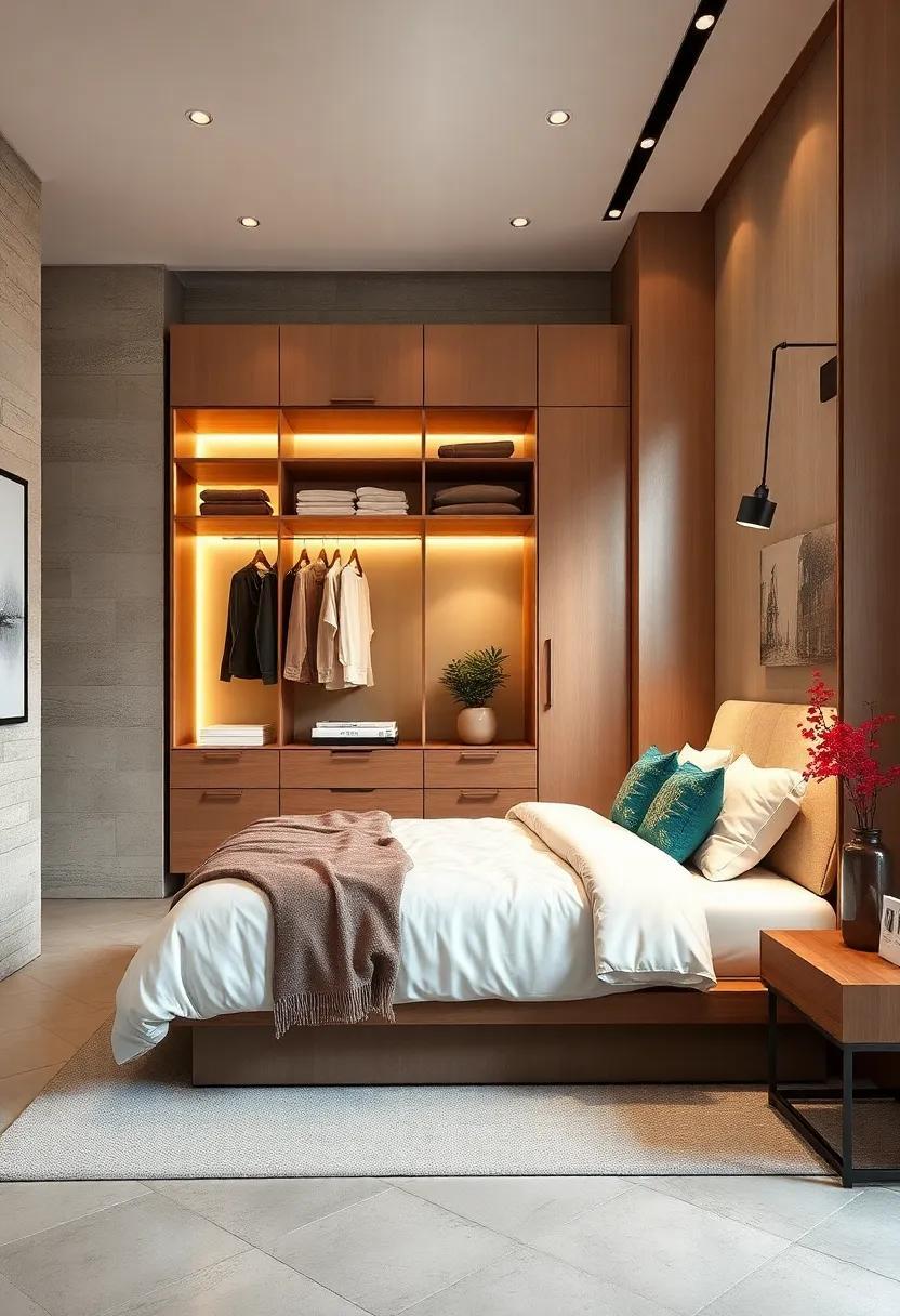 27 Innovative Bedroom Wardrobes with Pull-Out Racks for Ultimate Storage Solutions