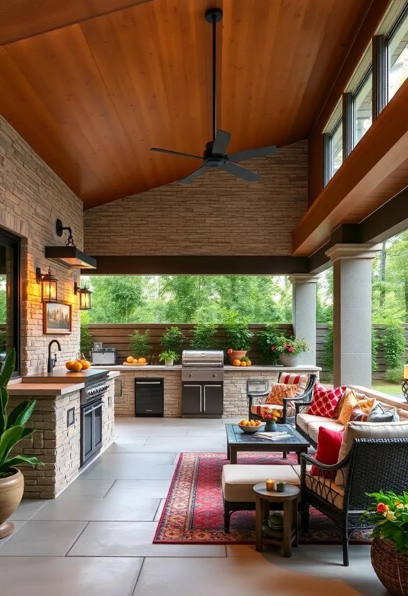 26 Inspiring Ideas for Your Ultimate Outdoor Kitchen Covered Patio Escape 26 Inspiring Ideas for Your Ultimate Outdoor Kitchen Covered Patio Escape