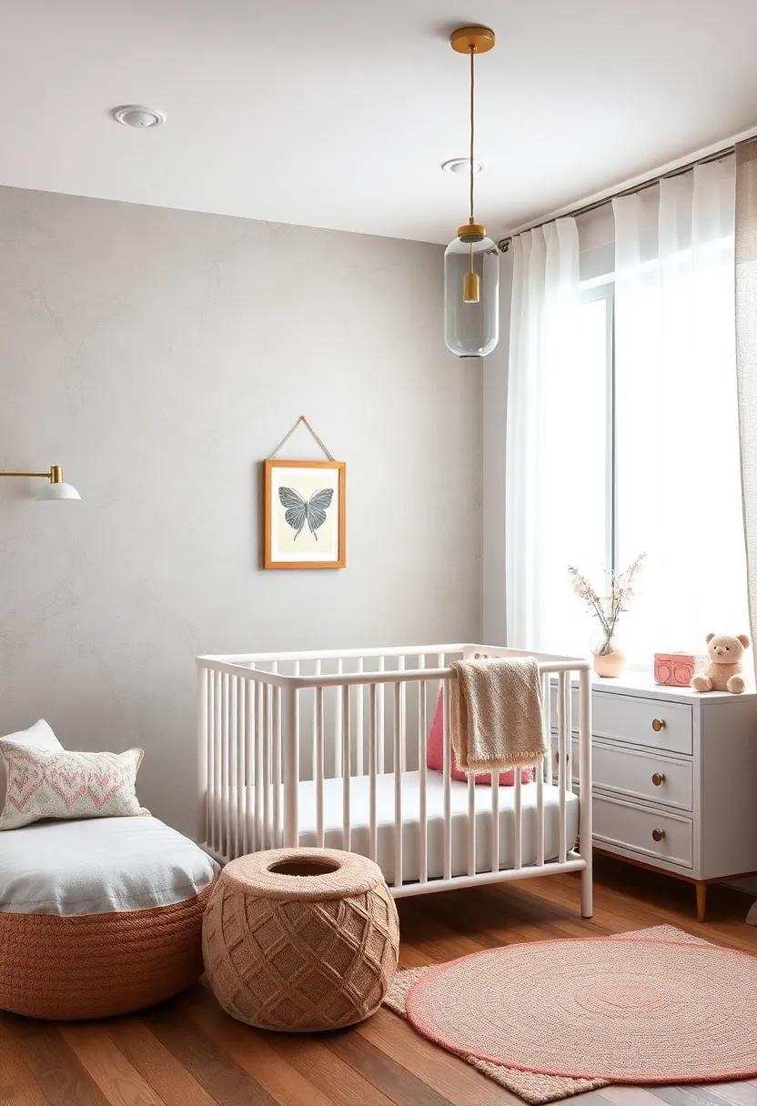 25 Enchanting Nursery Ideas with Convertible Cribs for Your Little Princess