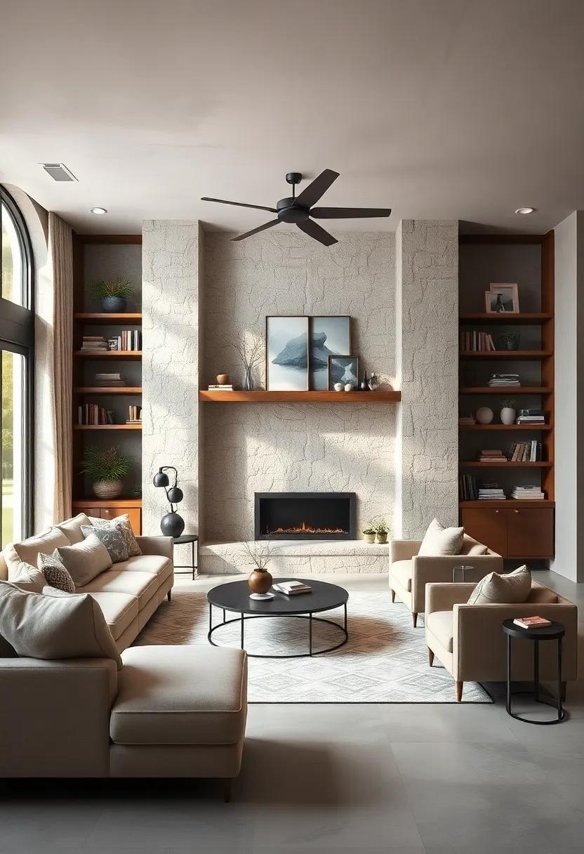 27 Charming Rustic Living Room Bookcase Designs for a Cozy Atmosphere