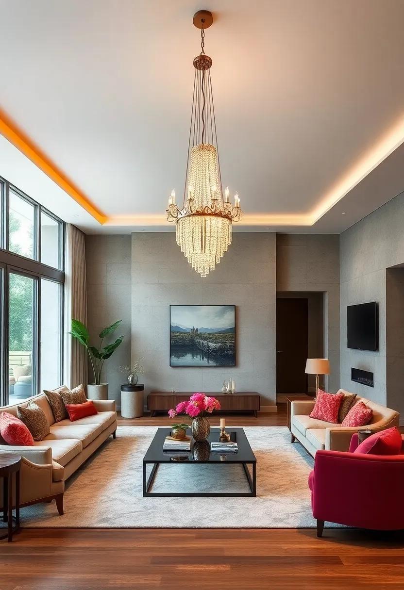 29 Stunning Luxury Living Room Chandelier Ideas to Elevate Your Space
