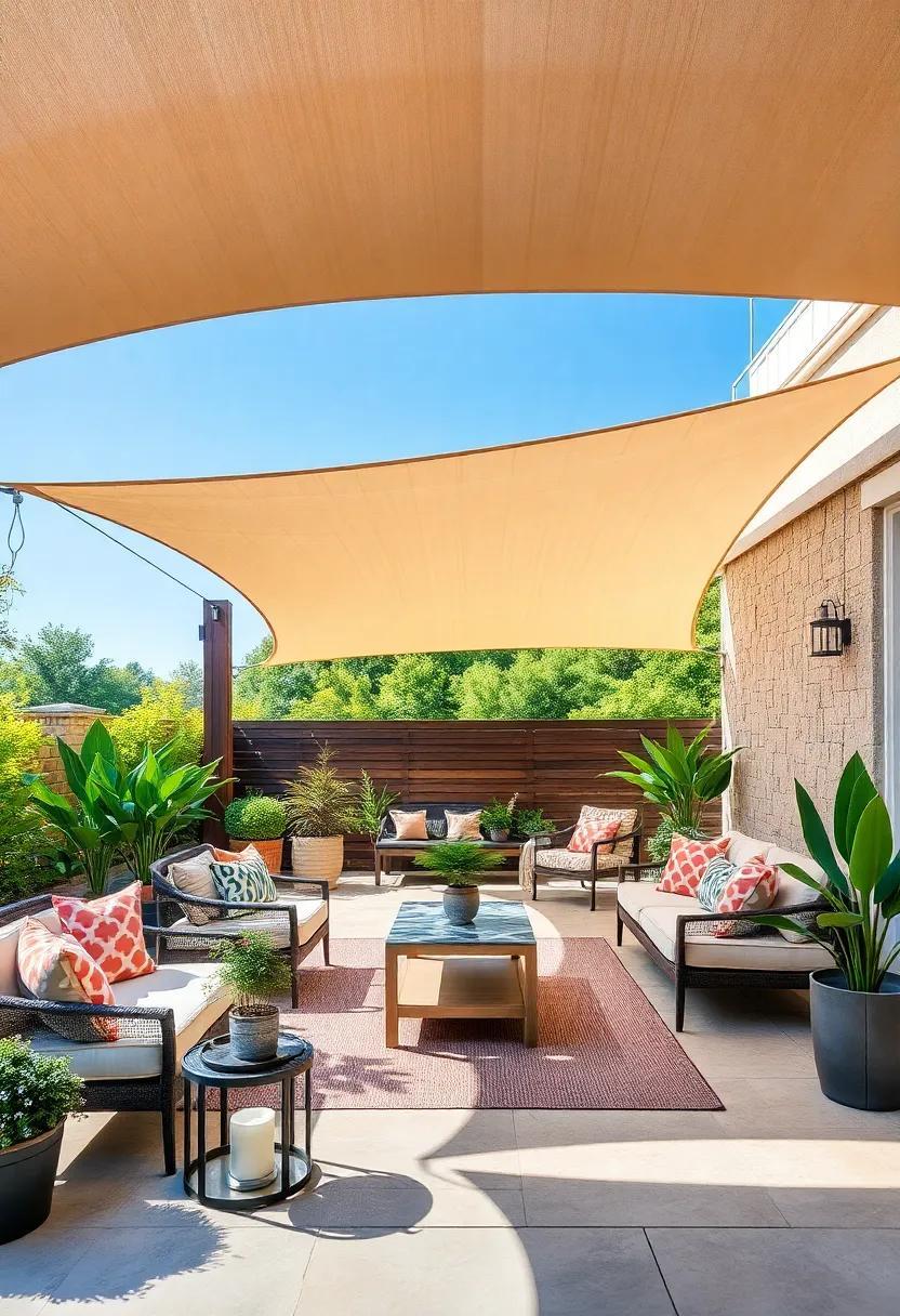 27 Innovative Ideas for Patio Shade with Stylish Shade Sails You’ll Love
