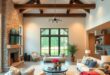 103143 24 Inspiring Farmhouse Living Rooms Featuring Stunning Wood Beams For Cozy Elegance.jpg