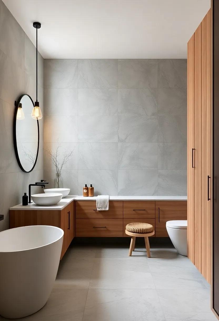 25 Stunning Scandinavian Bathrooms with Custom Cabinetry for a Chic Retreat