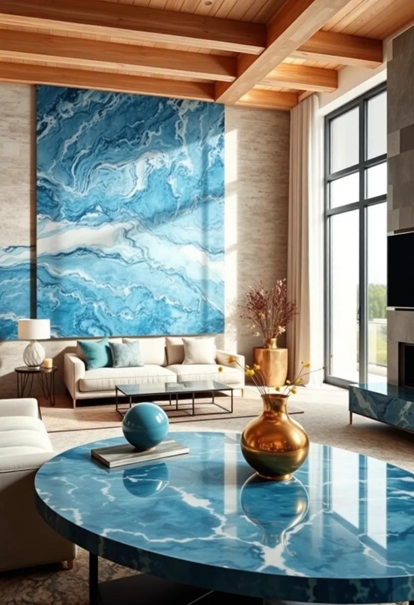 24 Striking Luxury Blue Marble Home Accents to Elevate Your Living Space 24 Striking Luxury Blue Marble Home Accents to Elevate Your Living Space