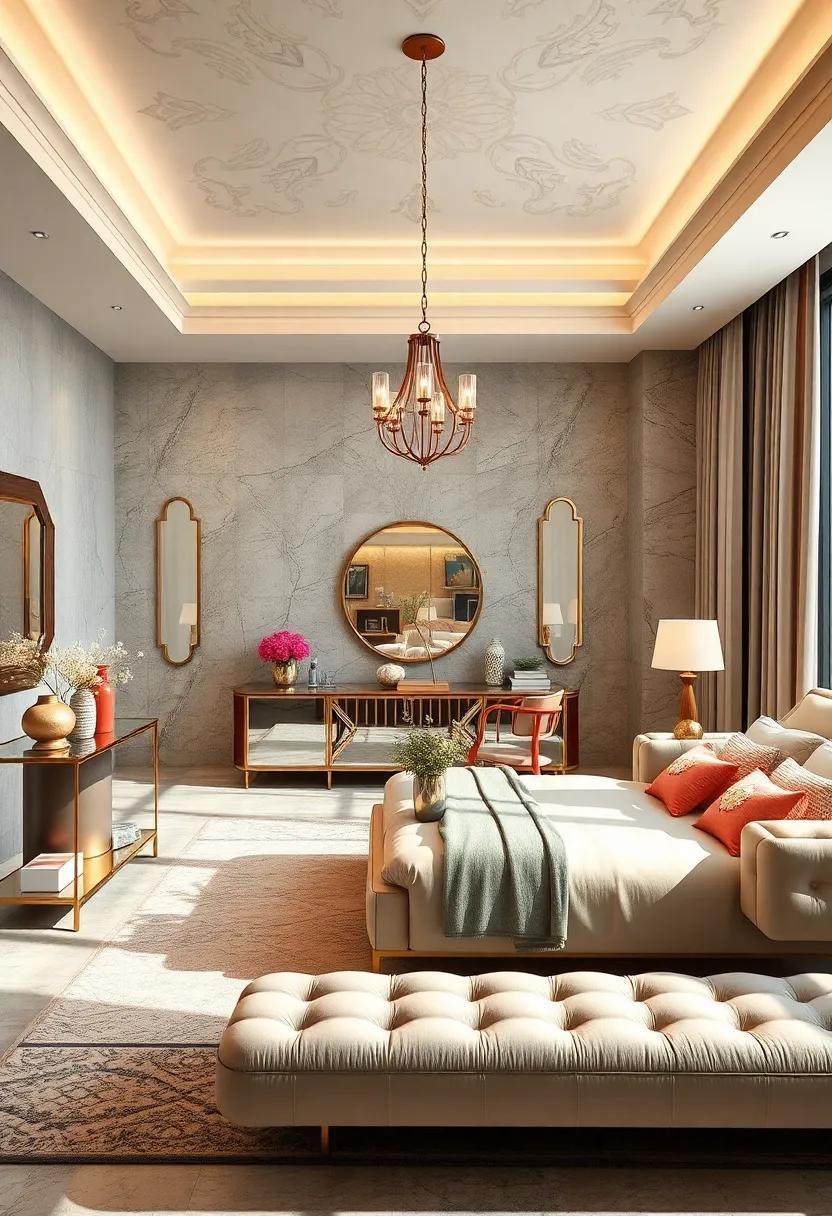 29 Stunning Art Deco Bedrooms Featuring Glamorous Mirrored Furniture 29 Stunning Art Deco Bedrooms Featuring Glamorous Mirrored Furniture