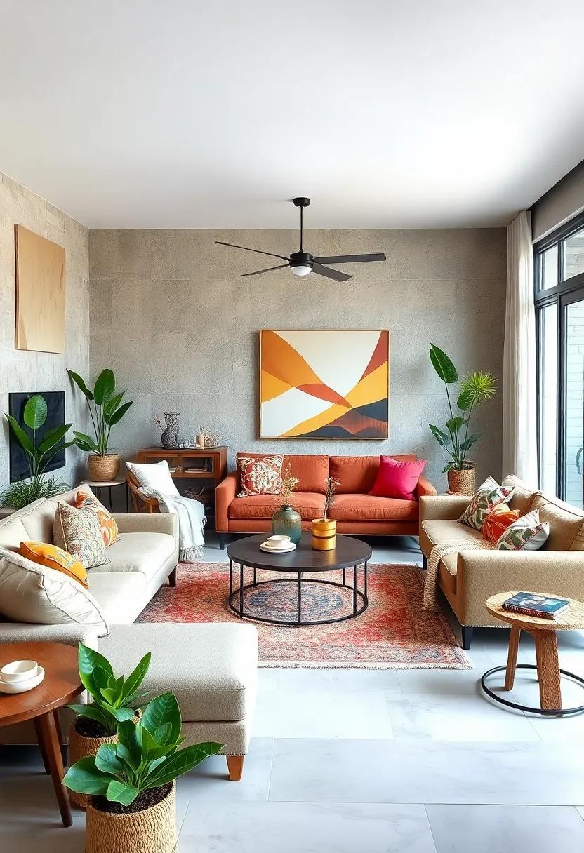 27 Ways to Embrace Organic Modern Boho Style in Your Living Room Décor