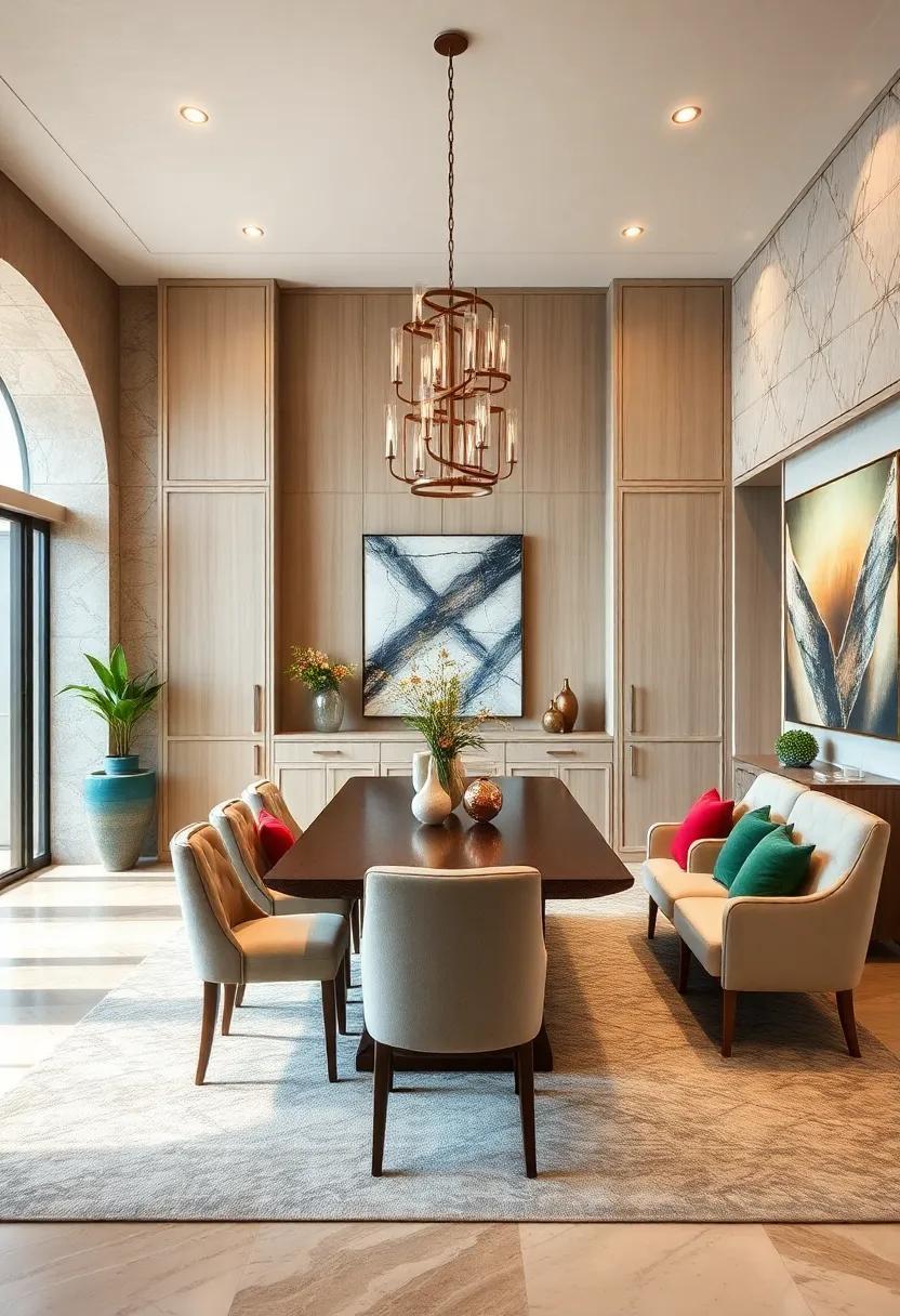 27 Stunning Luxury Dining Rooms Featuring Exquisite Custom Cabinetry Designs