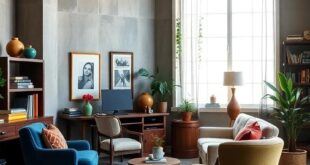 105880 29 Unique Elements For Crafting A Vintage Eclectic Office Design Youll Love.jpg