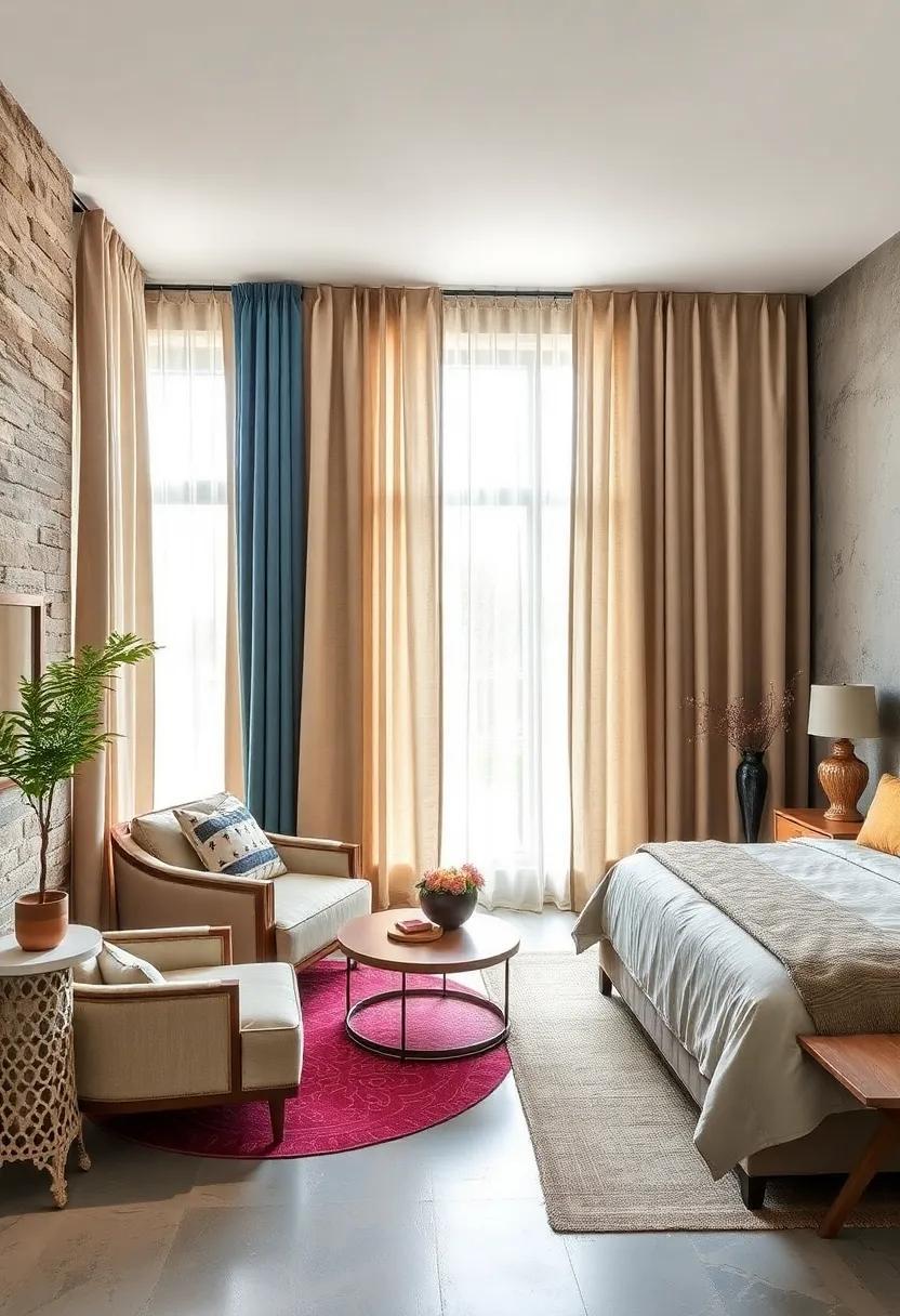 29 Inspiring Bedroom Curtain Ideas Using Vintage Fabrics for Timeless Charm