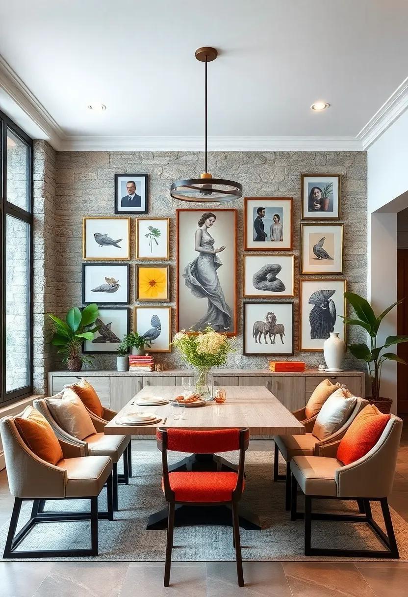 29 Inspiring Gallery Wall Ideas to Elevate Your Dining Space Aesthetics 29 Inspiring Gallery Wall Ideas to Elevate Your Dining Space Aesthetics