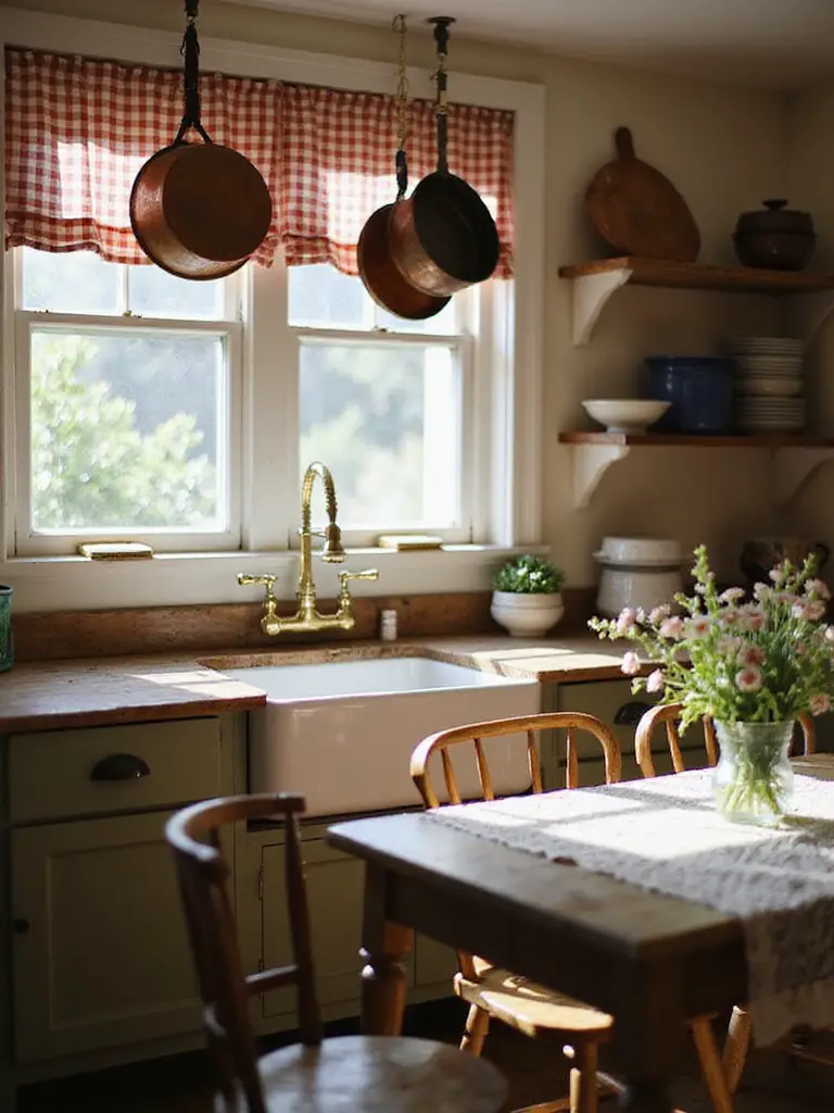 vintage fixtures enhance charm