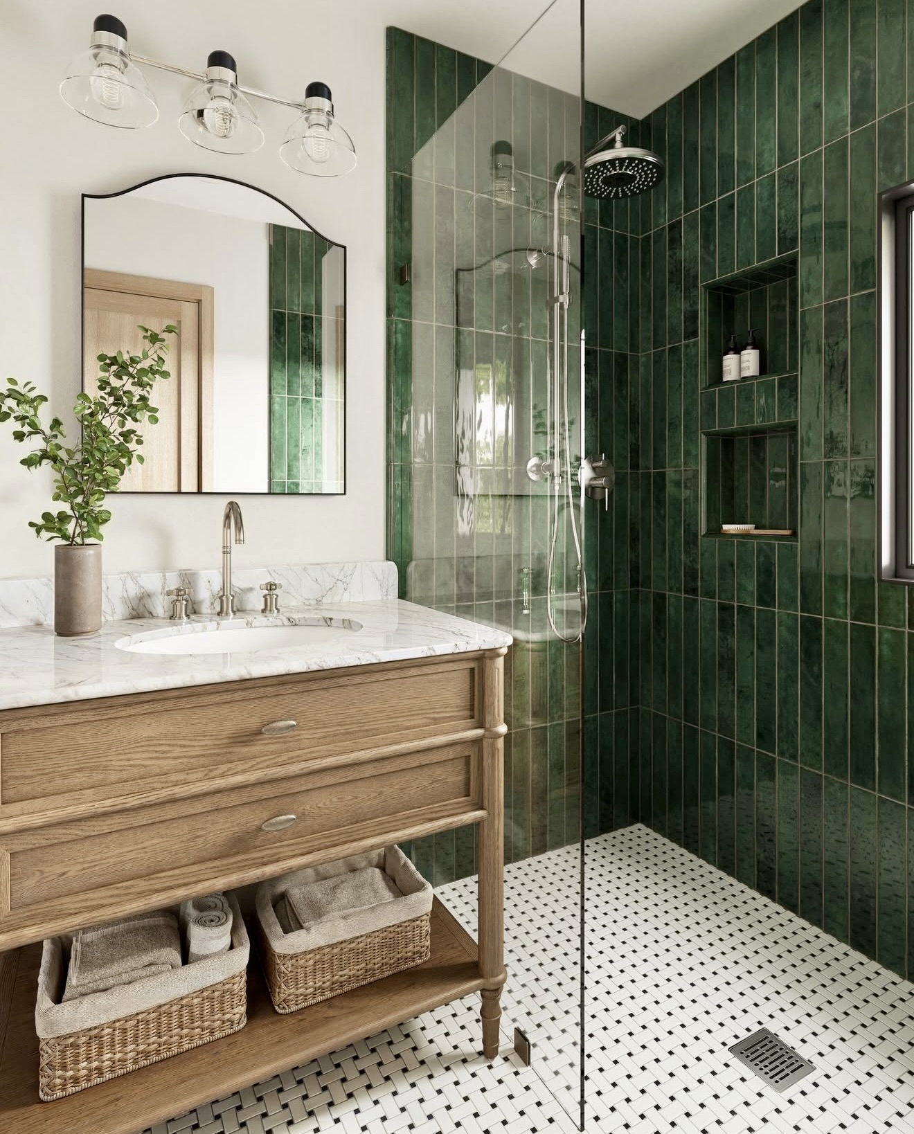 30 Stunning Green Bathroom Ideas: Sage, Emerald & Olive Design Trends