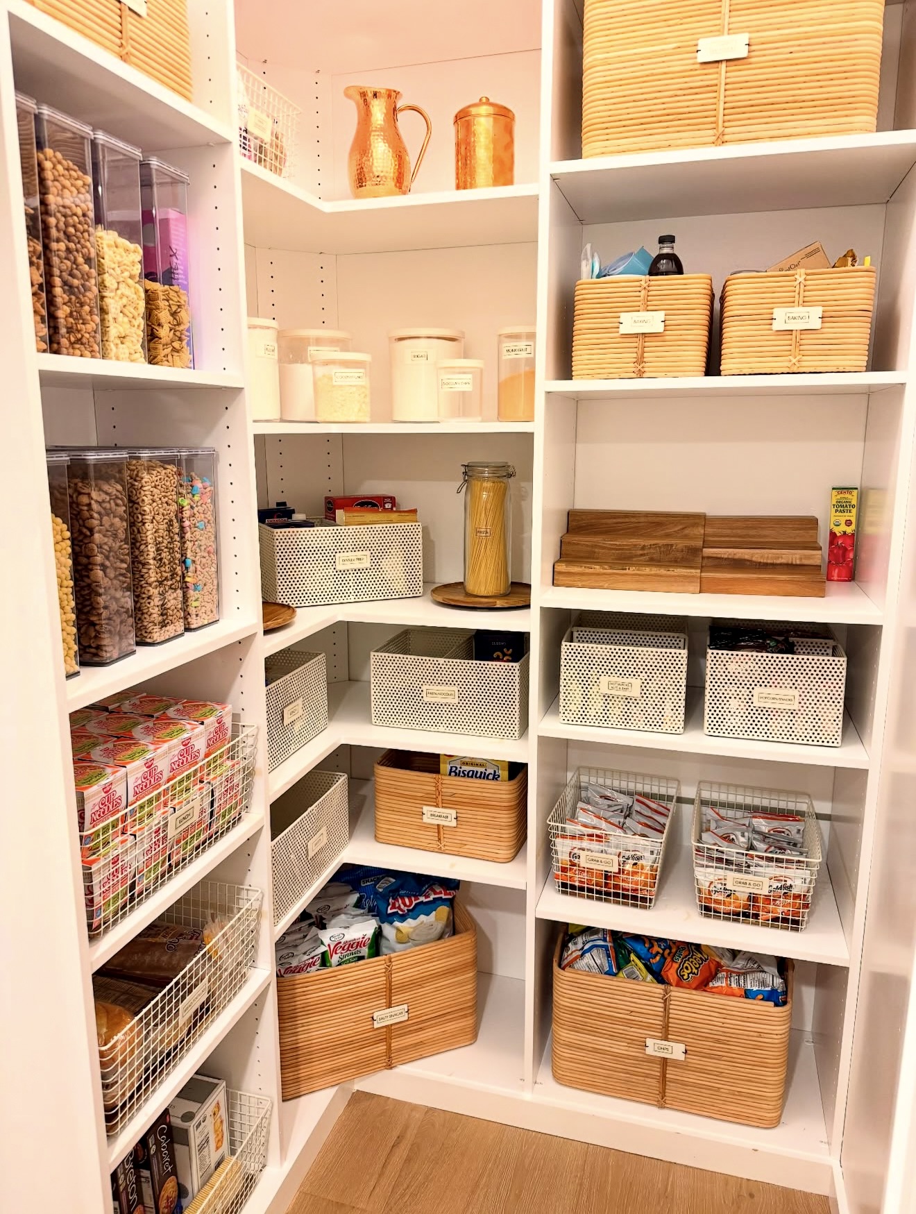 35 Pantry Organization Ideas to Transform Small Kitchens, Closets, and Walk-In Spaces
