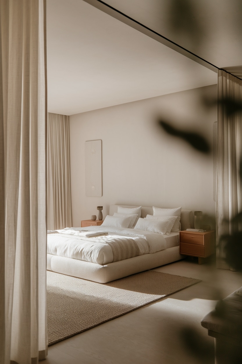 sleek simple serene sanctuary