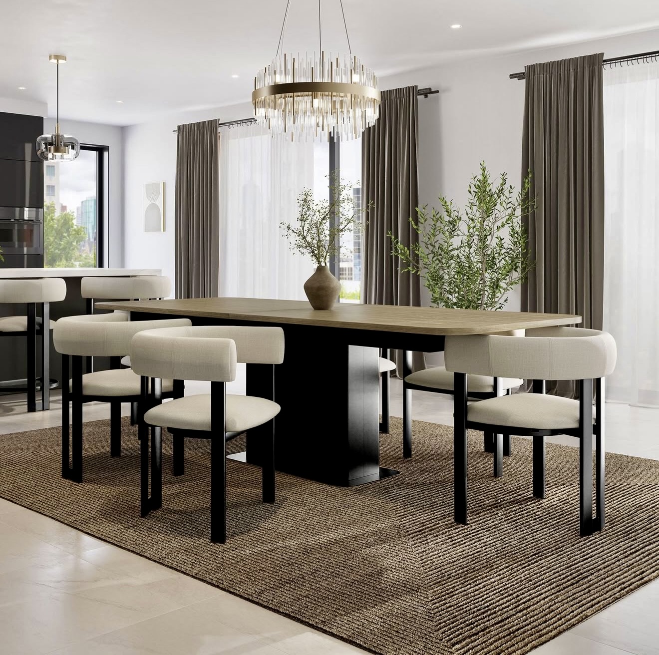 35 Modern and Luxury Dining Table Ideas for Stylish Interiors 35 Modern and Luxury Dining Table Ideas for Stylish Interiors