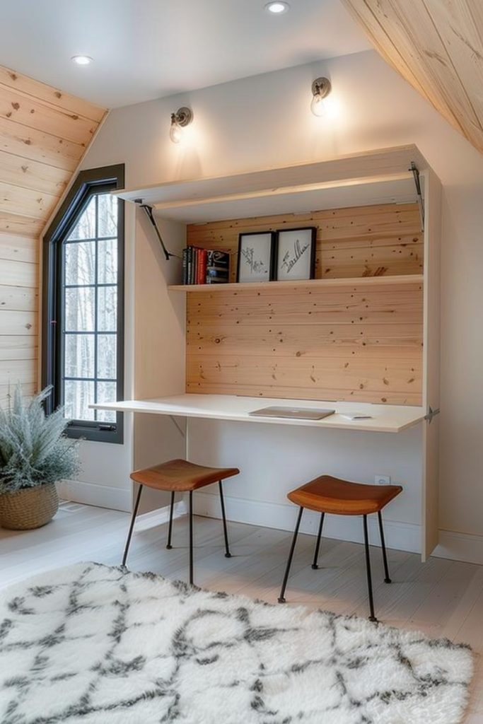 A foldable desk and stackable seats create a brilliant economical learning zone that maximizes efficiency without affecting style or benefits.