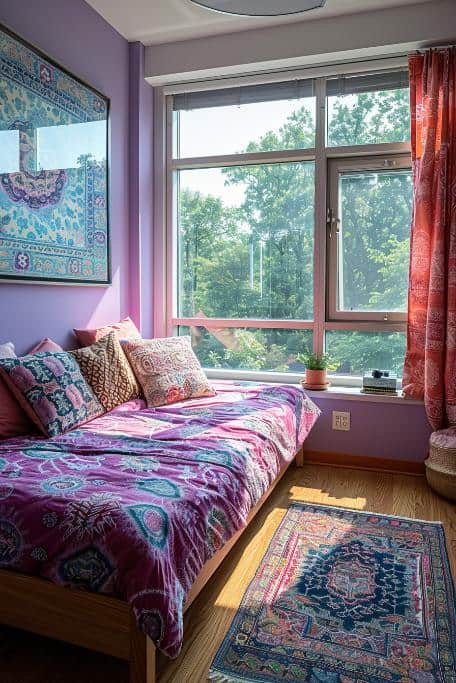 While neutral are good to make a small room larger, this does not mean that they cannot dye.