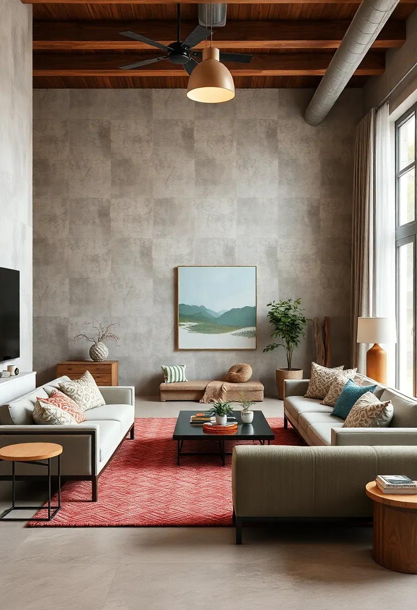 Mix Materials: Blend glass, metal, and wood in your furniture choices to create a visually stimulating space