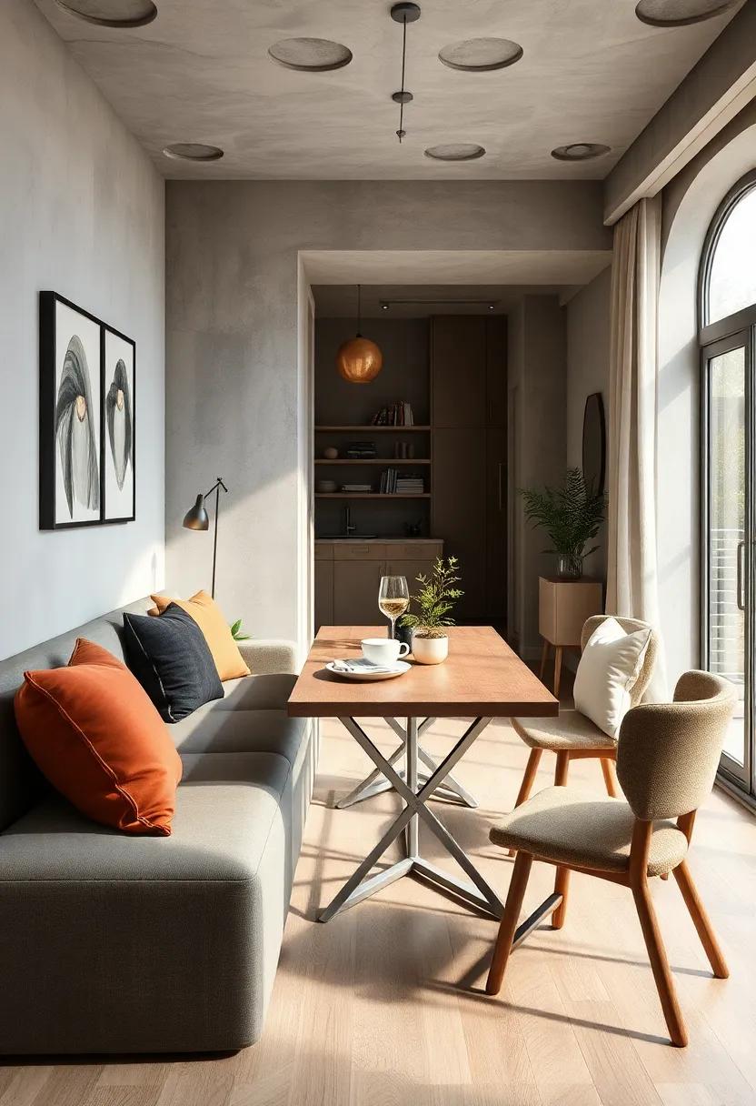 Creating an Inviting Ambiance With Foldable Dining Tables in Small Spaces