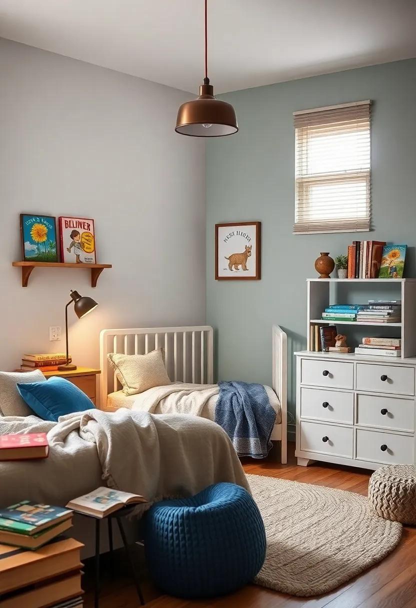 Vintage ‍Book Collection: Curate a selection of timeless children's books with beautiful ​illustrations that will inspire bedtime stories