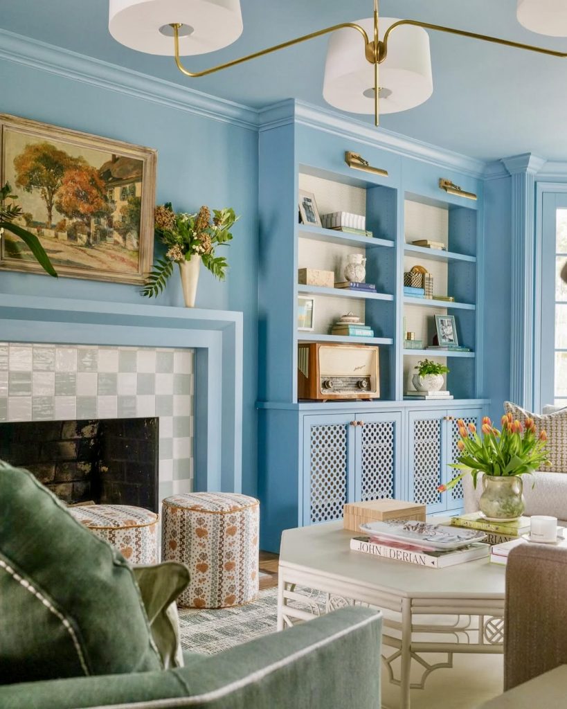 Sky Blue Living Room