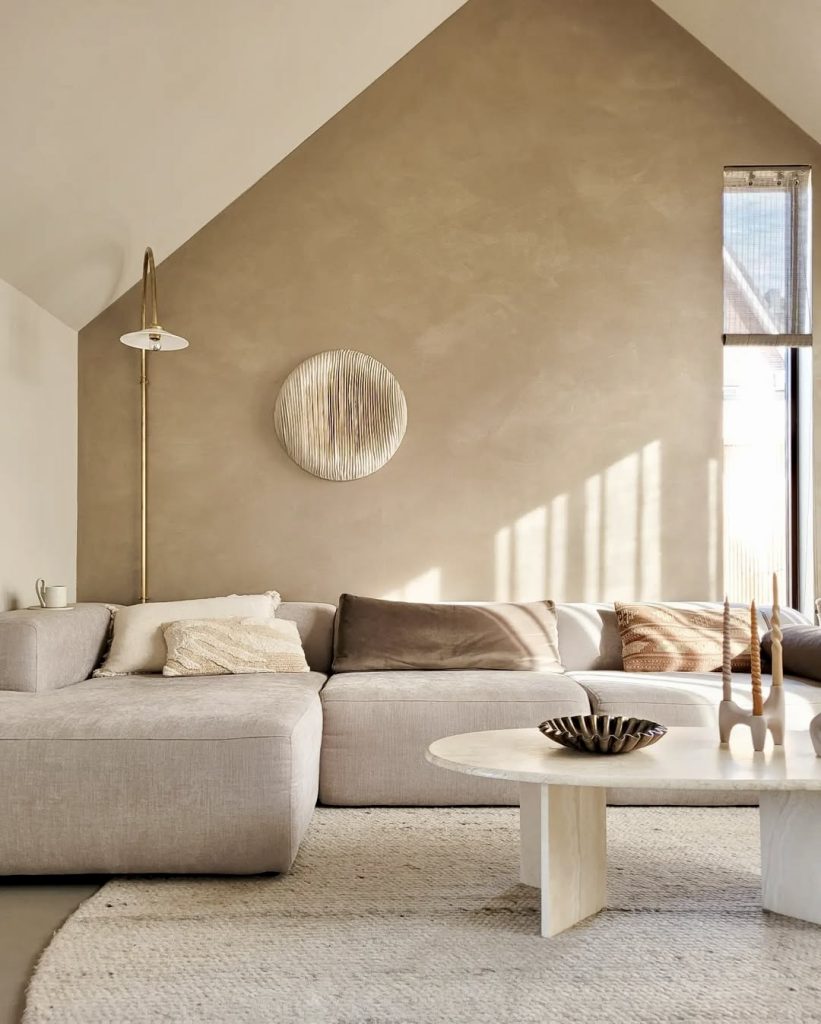 Textured Taupe Walls