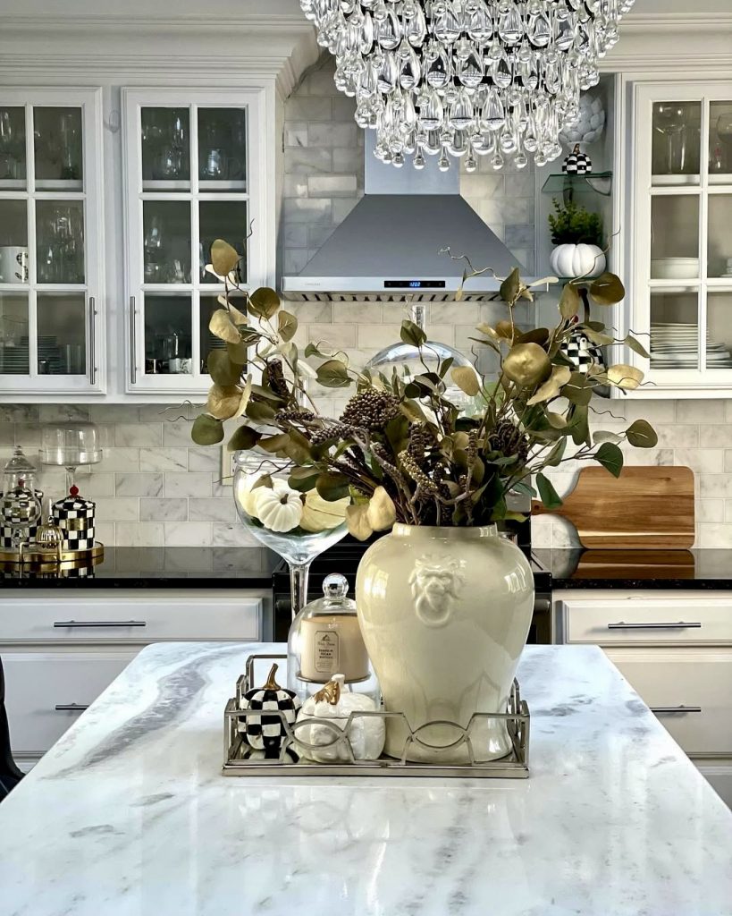 Luxe Fall Kitchen Decor