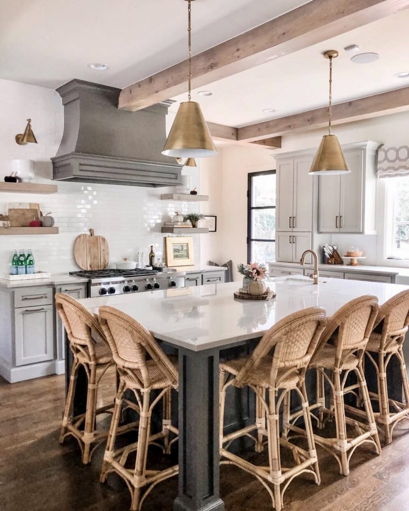 Neutral Fall Kitchen Decor