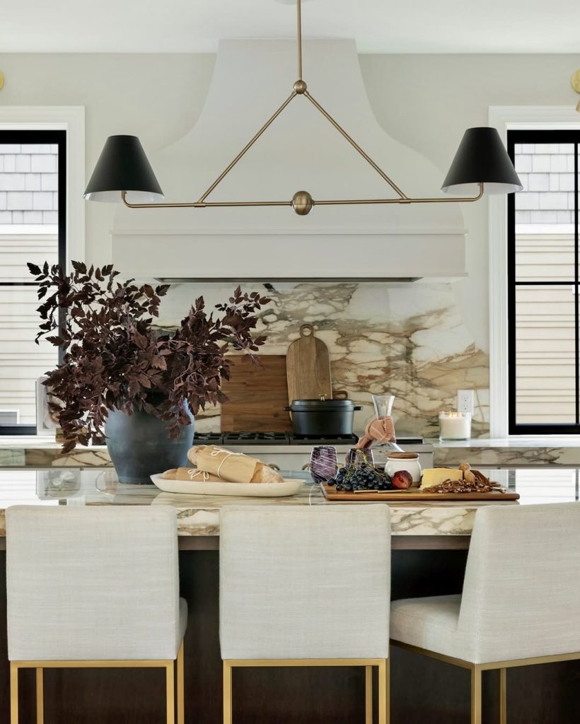 Charcuterie and Marble Kitchen