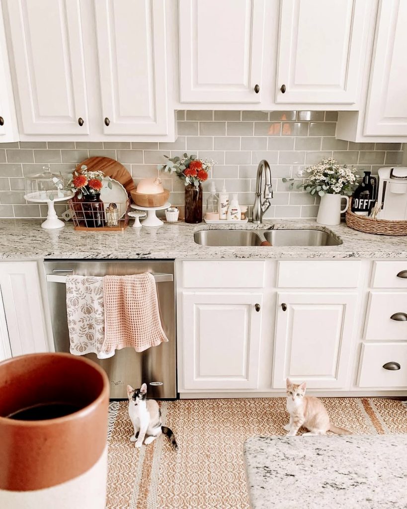 Pastel Fall Kitchen Decor
