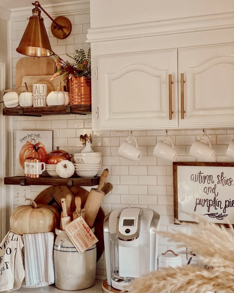 Pumpkin Spice Coffee Nook