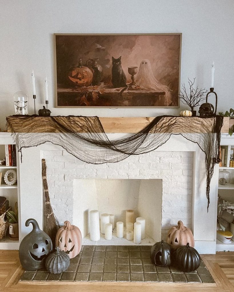 Haunted Hearth Vintage Style