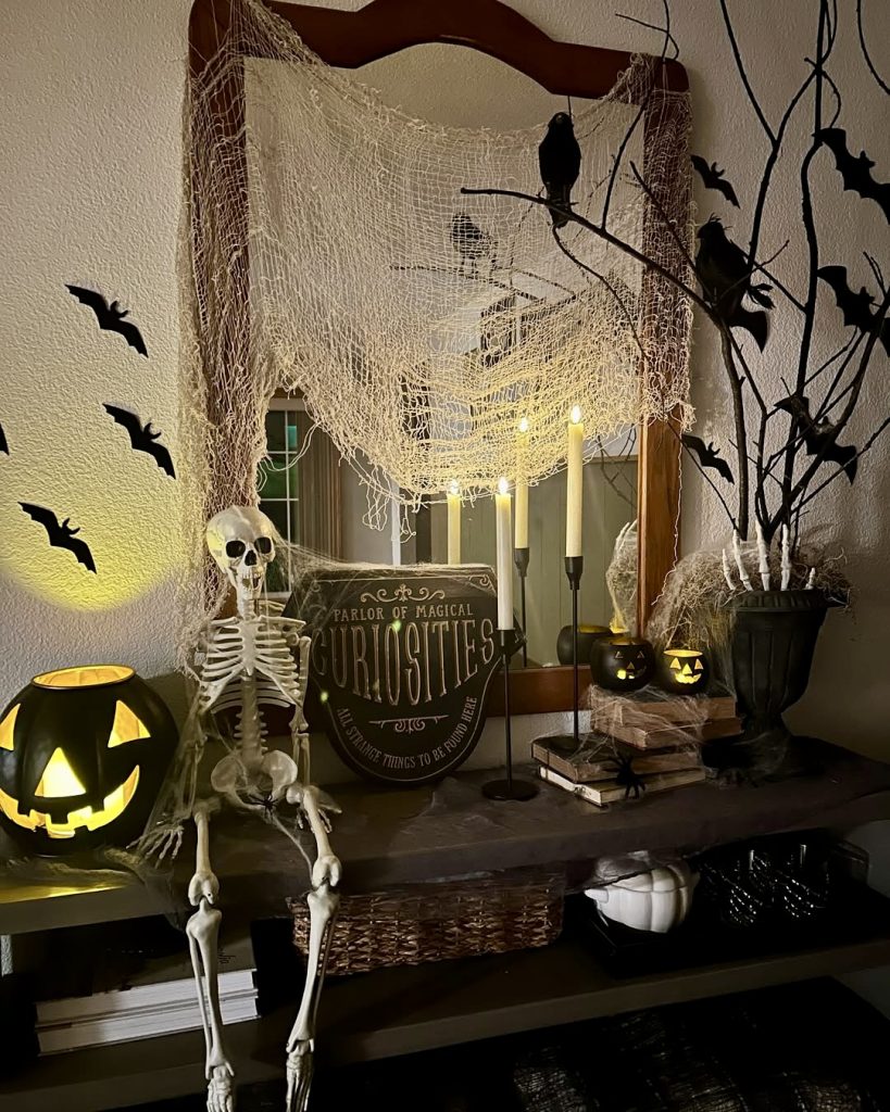 Gothic Console Decor
