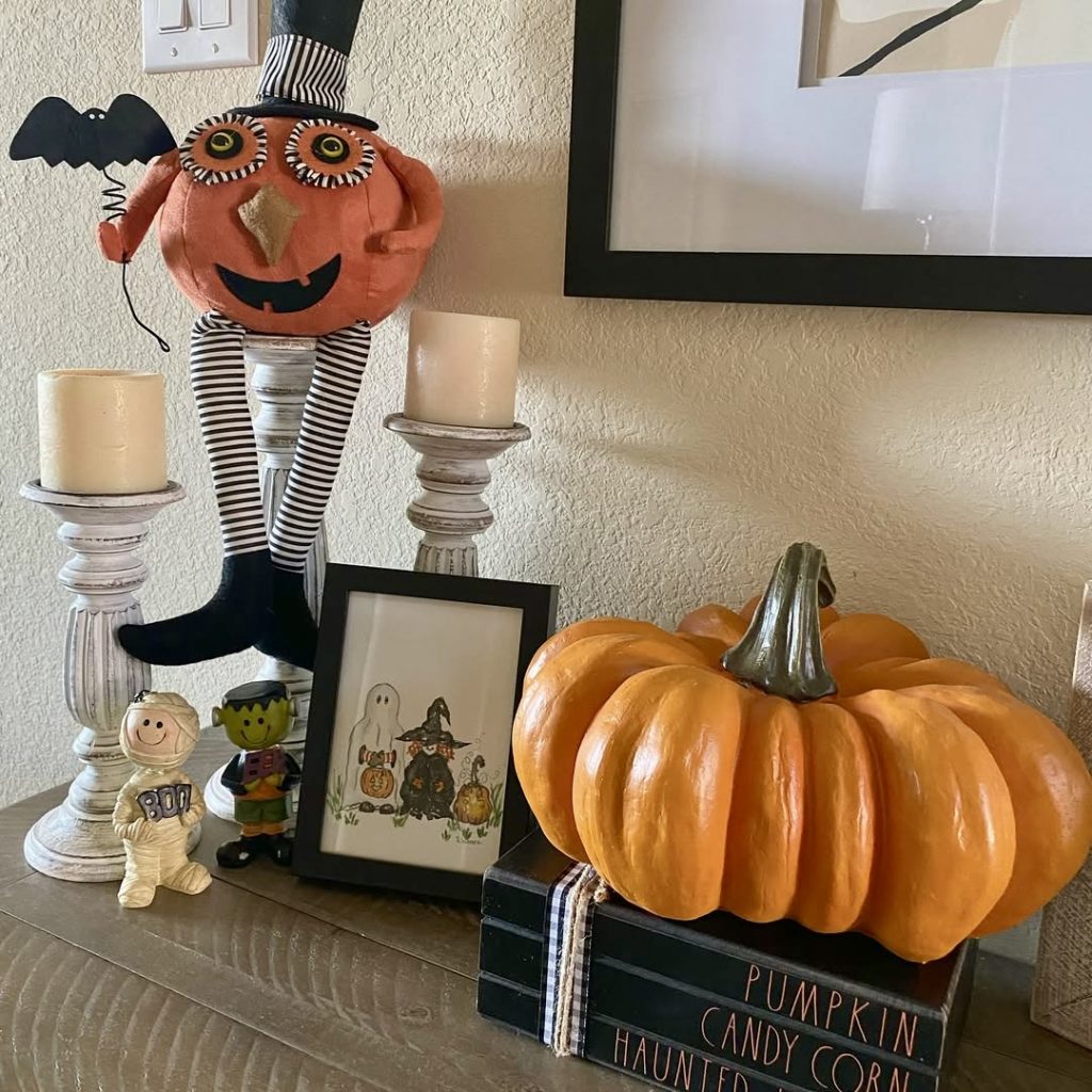 Whimsical Halloween Vignette